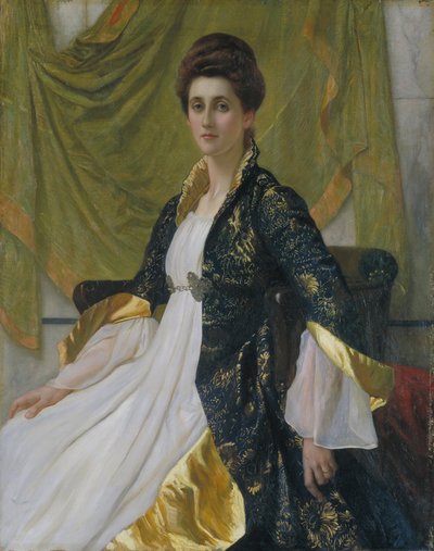 Portrait of Mrs. Ernest Moon by William Blake Richmond
